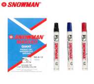 SPIDOL PERMANENT SNOWMAN MERAH