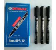 Spidol snowman ohp 1 kotak/lusin