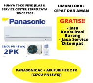 PANASONIC AC + AIR PURIFIER 2 PK [CS/CU-PN18WKJ]