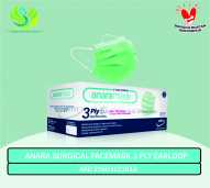 ANARA SURGICAL FACEMASK 3 PLY EARLOOP