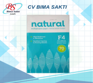 Kertas F4 70 gsm Potong 3 Natural