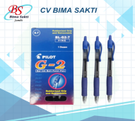 Pulpen Pilot G-2 Biru (isi 12)