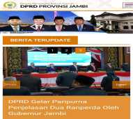 WEB DPRD Provinsi jambi