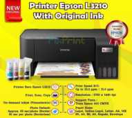 Printer Epson L3210 + Tinta Original