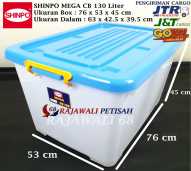 Shinpo Mega CB 130 Liter | Container Box Roda