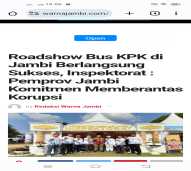 Advetorial Publikasi Inspektorat Provinsi Jambi