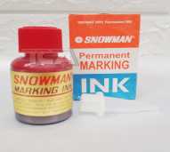 Tinta Spidol Snowman permanent - Merah