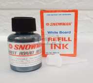 Tinta Spidol Snowman Whiteboard - Hitam