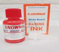 Tinta Spidol Snowman Whiteboard - Merah