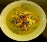 Soto Ayam Ceker + Nasi