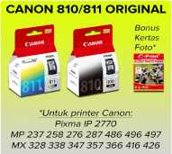 catridge printer Canon (Hitam dan Warna)