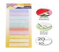 sticky note 10x20 Lembar bahan kertas