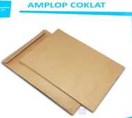 Amplop Coklat Folio