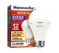 lampu led hannochs emergency 12 w