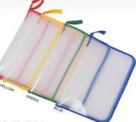 map plastik zipper