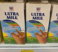 ultra milk low fat coklat